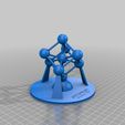 26a83ff960352e0dfa05310ea7b8b33b.png Atomium - 3D-printable model as stl and Freecad