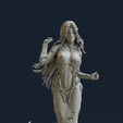 Clay-Camera-2.png Sci-FI Mermaid - 3D print ready - 3D print model