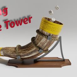 Horn2.jpg Viking Dice Tower Horn