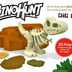 large.jpg Free STL file DinoHunt・3D printing idea to download