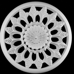 FLOWER-01.png Archivo STL diseño decorativo・Design para impresora 3D para descargar