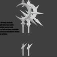 17.jpg Rerir Spear Weapon – Genshin Impact | 3D Print Model