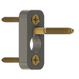 Holder-v6.png Hidden Keyhole Support (20x50x10)
