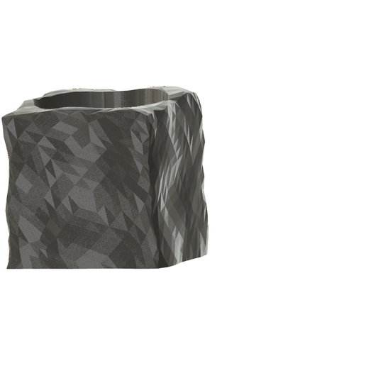 Blumentopf-s3.png Flower pot or pen holder, granite paving stone