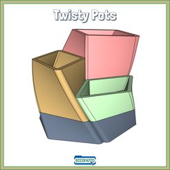 Twist-01.jpg TWISTY POTS - set of 3 different height pots + water base tank