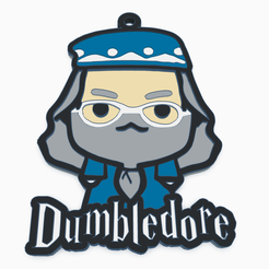 dumnbledore-tinker.png Archivo STL Llavero de Dumbledore v2.・Plan para descargar y imprimir en 3D