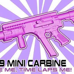 FGC9_MINI_Carbine.jpg Archivo STL gratuito Mini carabina FGC9 Edición 1/6 escala・Design para impresora 3D para descargar