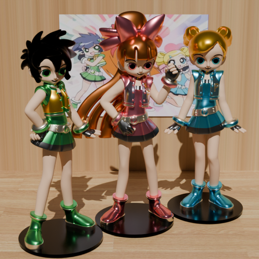 🫧 ORNAMENTO Z DAS POWERPUFF GIRLS - ORNAMENTO Z DAS SUPER