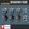 ORC-HEADS-PACK-2-STORE-RENDER-1.png Orc Heads Pack 2 'Feelins'