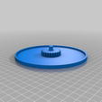 170mm_TurnTable.png SLA 3D Printer  UV Light Curing Turn Table