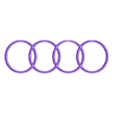 Logo Audi.stl Audi logo