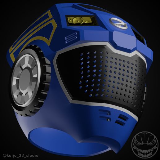 🪖 BLUE RANGER RPM - POWER RANGERS RPM・ STL File for 3D printing・Cults