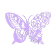 Flower butterfly.stl Flower Butterfly (Pack 1)