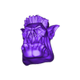 Head_NoGlasses.stl MrModulork's Orc Minigunner Modular Kit