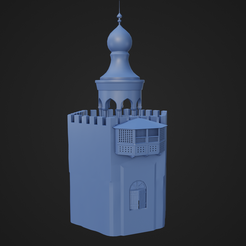 Persia-House5_1.png Файл STL Дом старой Персии №5・Модель 3D-принтера для скачивания