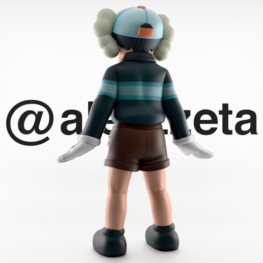 🦑 Kaws CHUL SU and YOUNG HEE Squid Game Season 3・ STL File for
