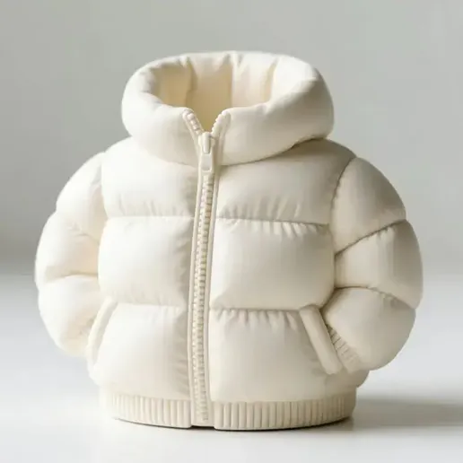 ⬇️ Down Jacket Pen Holder・ 3MF File for 3D printing・Cults