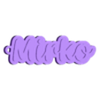 mirko.stl 60 porte-clés avec nom