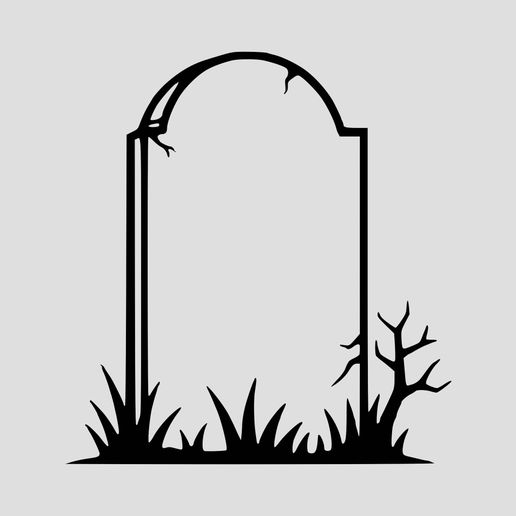tombstone designs drawing