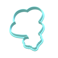 2.png Heart Balloons Cookie Cutters | STL Files