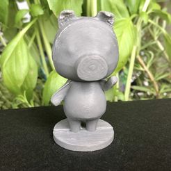 IMG_5502.jpg Free STL file Agnes - Animal Crossing・3D printing idea to download