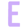 PURPLE E.stl ELEMENTAL LOGO