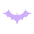12halloween bat.stl Set of 12 Decorative Bat Isolation Designs for 3D Printing