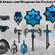Custom-7-inch-Dwarven-Armor-and-Weapons-1.png Custom 7 inch Armor and Weapons for Factory Space Marines