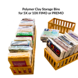 cults-view4.png Polymer Clay Storage Bins, 5X or 10X FIMO or PREMO