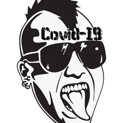 Blink-182-PNG-Photos-1.png STL file Punk pop Covid 182 keychain・3D printer design to download, Colabi_Yau