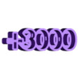 +3000.STL tik tok illuminated letters