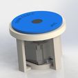 rend1.jpg Motorized Turntable Rotating Platform Nema17 100mm 3D print