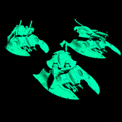 render.png Free STL file Poncey Space Elf Tanks・3D print design to download