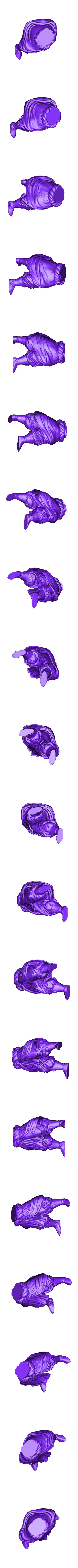 legs_fixed.stl Broly - Dragon Ball Z