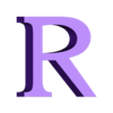 RM.stl Letters and Numbers RESIDENT EVIL | Logo