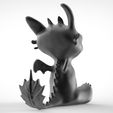 Toothless Dragon 3D printing 4.jpg Fichier STL Krokmou・Objet pour impression 3D à télécharger