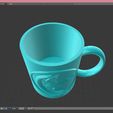 2.jpg Free STL file Game Of Thrones Arryn Coffee Mug・3D printer model to download