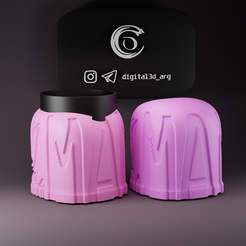 MAMA.png 3MF file 🌺 MOM MUG・Model to download and 3D print