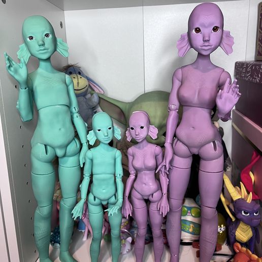 人形 bjd Amazon | ICY Fortune Days 13cm bjd 人形 - アニメスタイルの