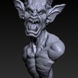 demon bust 1.jpg Fichier STL La chasse aux démons・Plan à imprimer en 3D à télécharger