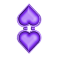 heart_shaped_box.stl Herzförmiger Kasten mit Scharnieren