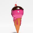 0010.jpg Skull Sundae Ice Cream Pop Pop Surrealism toy