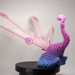 DSC00341.jpg Archivo STL elefante pavo real・Diseño para descargar y imprimir en 3D