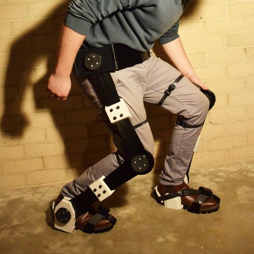 DSC_3823.JPG 3D Printed Exoskeleton Legs & Feet - STL Files