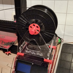 Capture d’écran 2017-04-18 à 12.28.15.png Free STL file Anycubic filament spool holder tuning set・3D printable object to download