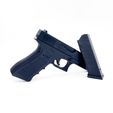 IMG_5107.jpg PISTOL Glock 17 MOVABLE TRIGGER PARTS articulated firable