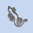 model.png Australian Gecko (1) COOKIE CUTTERS, MOLD FOR CHILDREN, BIRTHDAY PARTY