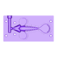 5 ribbed goby bottom.stl Moule à injection - Collection de gobies 5 pouces 5 corps