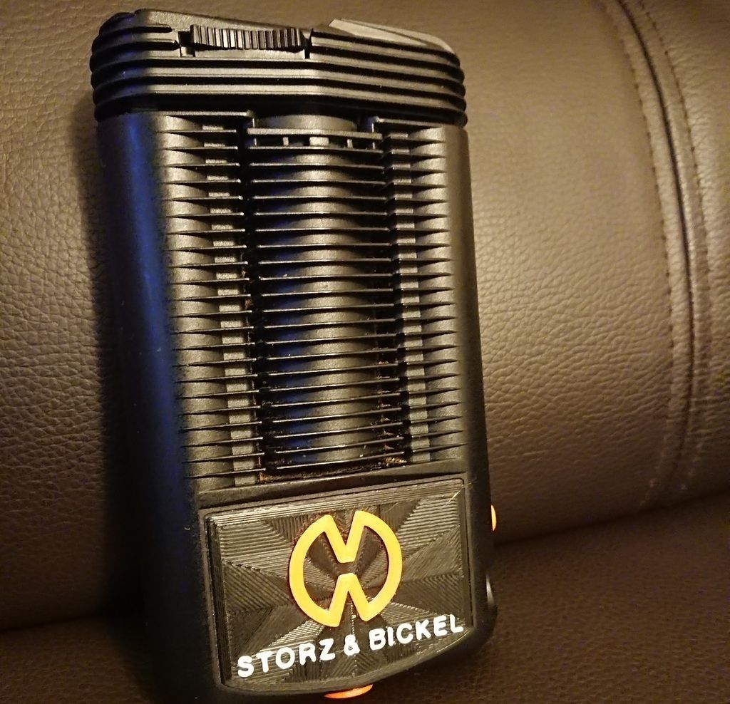 Бесплатный STL файл Storz and Bickel Mighty back panel・3D-печатная ...