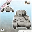 2.jpg Sherman M4 - USA US Army Western Front Normandy Africa Bulge WWII D-Day